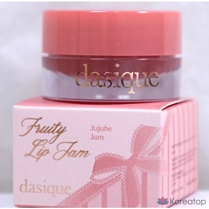 Джем для губ Dasique Fruity Lip Jam, прозрачный, глянцевый, 4 г, 1 шт.