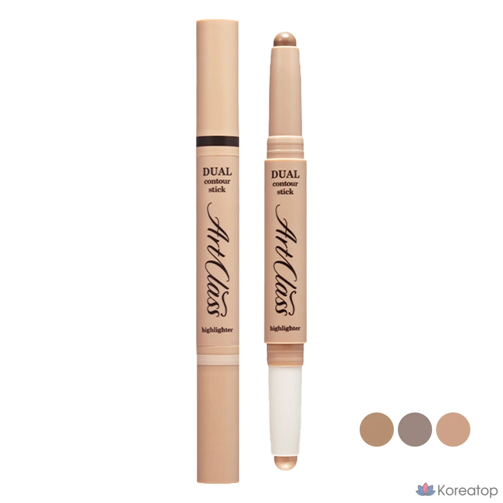 Контурный стик Too cool for school Art Class Dual Contour Stick, № 3, нейтральный оттенок, 1 шт.