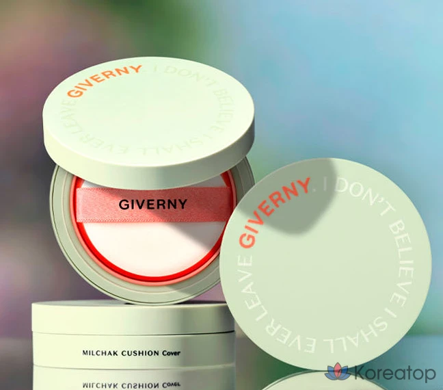 Тональный крем-кушон Giverny Close Cover 12 г, оттенок 23NW Medium Beige, 1 шт., фото 10