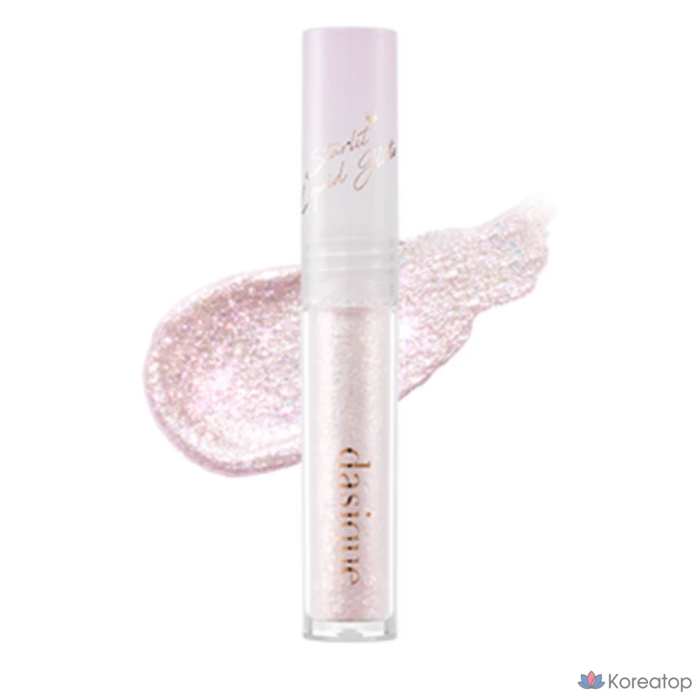 Жидкие блестки Dasique Starlit Jewel 1,8 г, 03, фиолетовые, 1 шт.