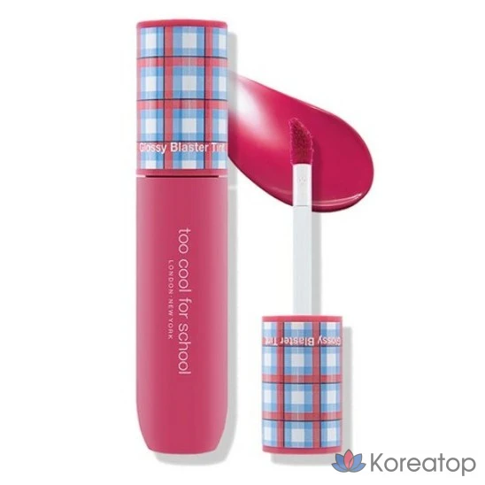 Тинт для губ Too Cool For School Glossy Blaster, 4,8 мл, оттенок 04 Cooling Pink, 3,4 г, 1 шт.