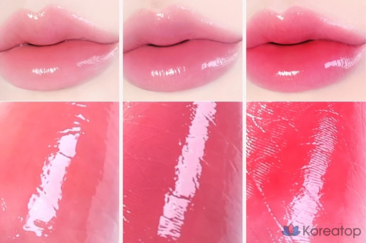 Тинт для губ Giverny Dewy Glaze Lip Tint, оттенок 09 Rosy Cherry, 4,9 г, 1 шт., фото 3