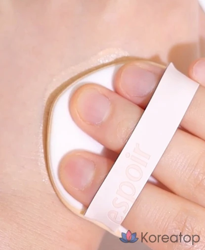 Набор Espoir Biglow Volume Cushion 13 г + Puff 2 шт., № 20 Ваниль, 1 шт.