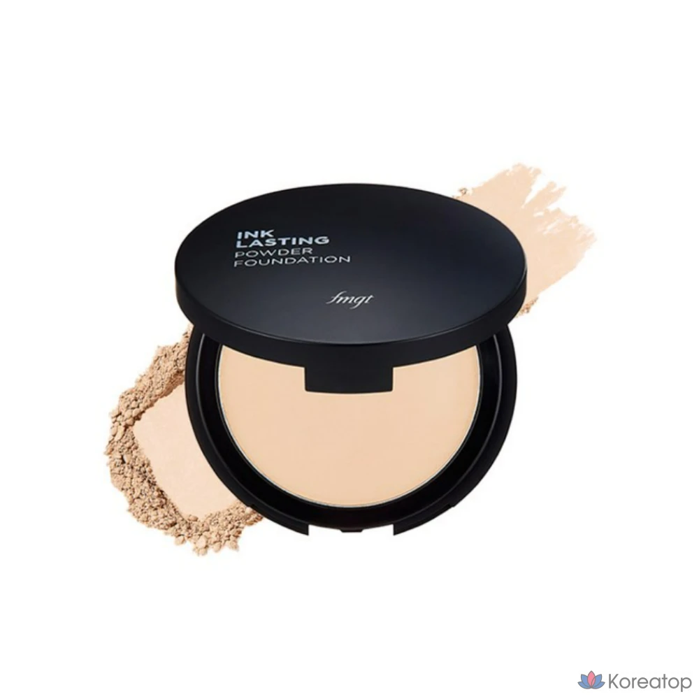 Тональная пудра The Face Shop Ink Lasting Powder Foundation, V203 Натуральный бежевый, 9 г, 1 шт.