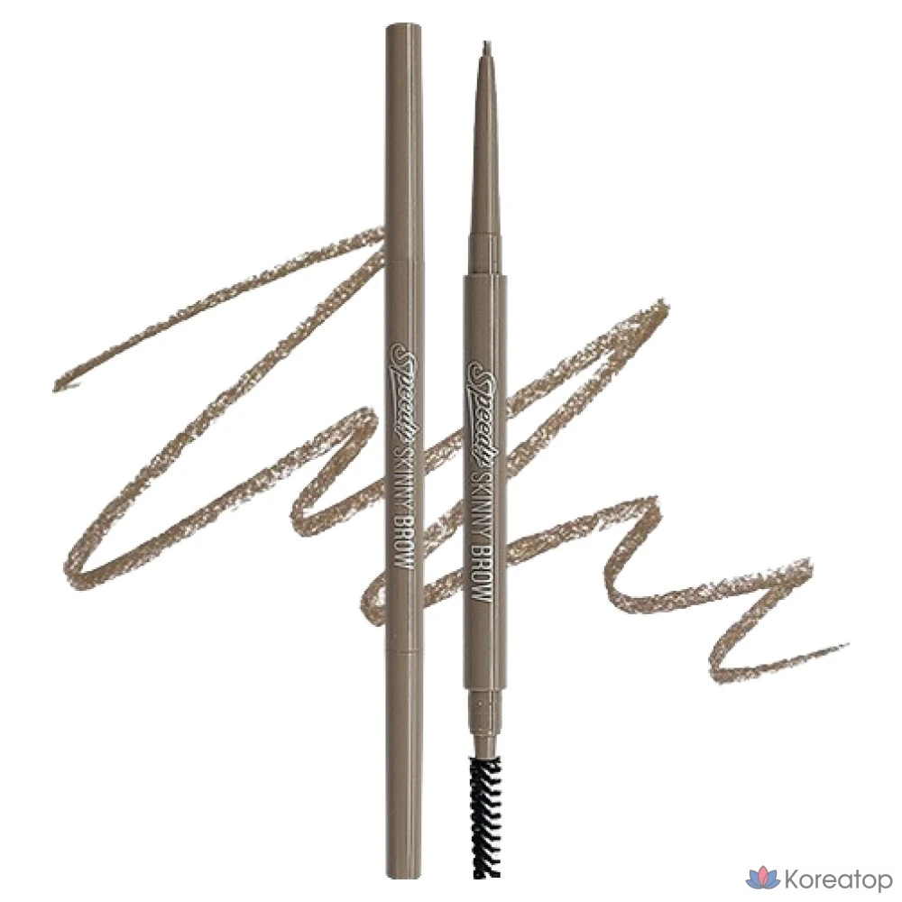 Peripera Speedy Skinny Brow, 0.05g, № 8, бежево-коричневый, 1 шт.