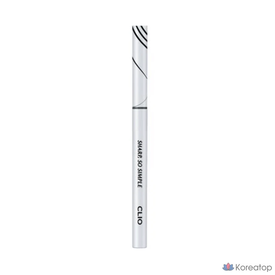 Водостойкий карандаш-лайнер Clio Sharp So Simple, набор из одного и двух карандашей, 1+1, черный/коричневый, 1 шт.