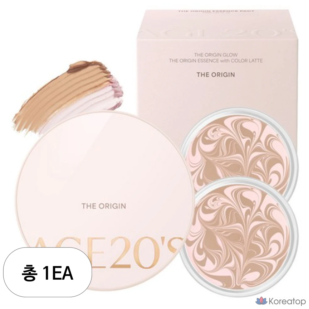 Тональный крем Diorigin Essence Foundation Pact, 12,5 г, 1 сменный блок 12,5 г, № 21 Pink Latte