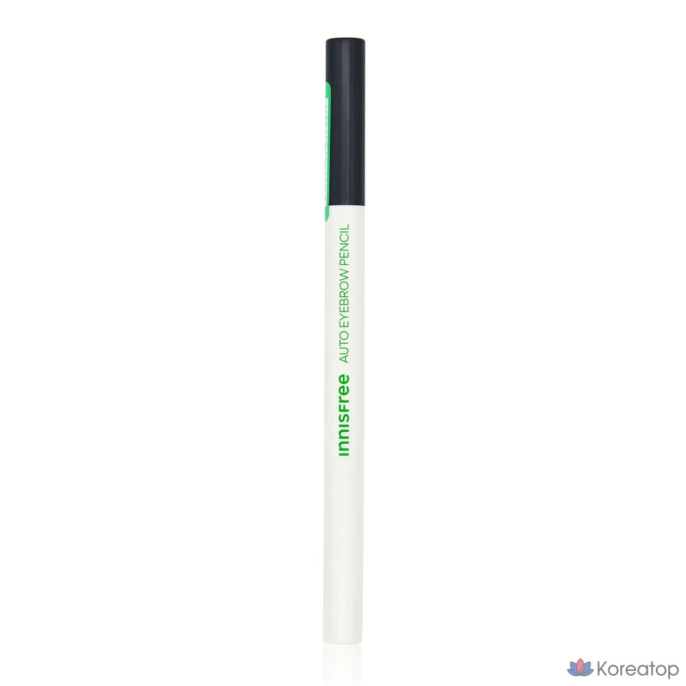 Карандаш для бровей Innisfree Flat Eyebrow Pencil, цвет Dark Night Sky Black, 1 шт.