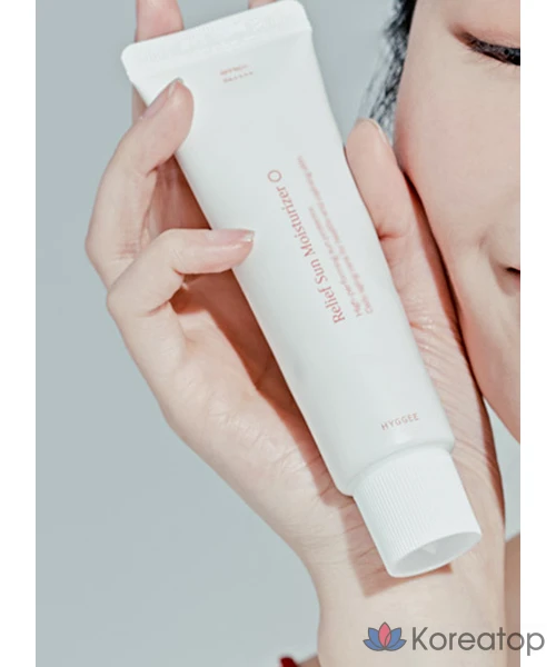 Увлажняющий солнцезащитный крем HYGGEE Relief SPF50+ PA++++, 50 мл, 1 шт.