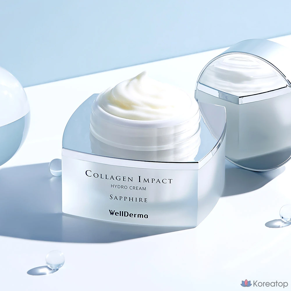 Крем WellDerma Sapphire Collagen Impact Hydro Cream, 50 г, 1 шт.