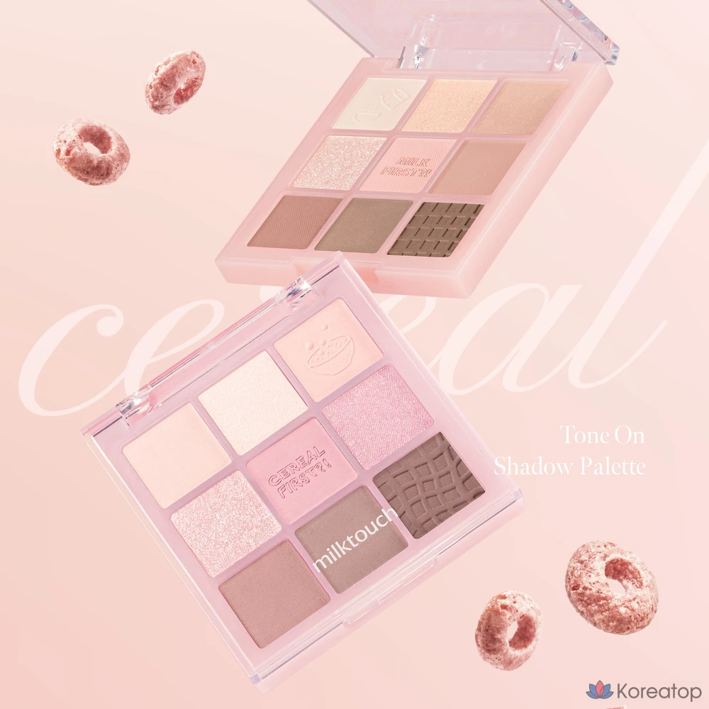 Палетка теней Milk Touch Tone-On, 1 шт., 02 One More Pink Spoon, фото 4