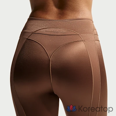 Леггинсы женские Nike Skims Satin Shine High-Waist 26 Inch, фото 3