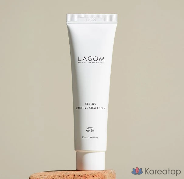 Крем Lagom Cellus Sensitive Cica, 60 мл, 1 шт.
