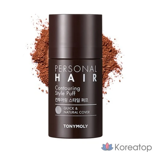 Осветлитель для волос Tony Moly Personal Hair Shading Puff, 02 темно-коричневый, 1 шт.