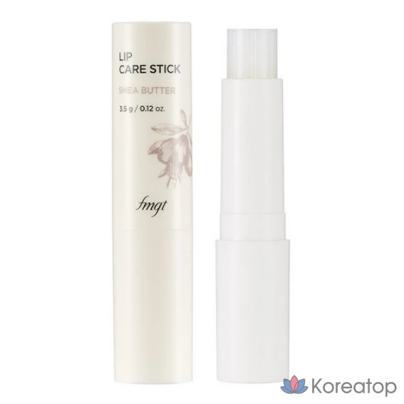 Бальзам для губ The Face Shop Lip Care Stick, 01, масло ши, 3,5 г, 1 шт.