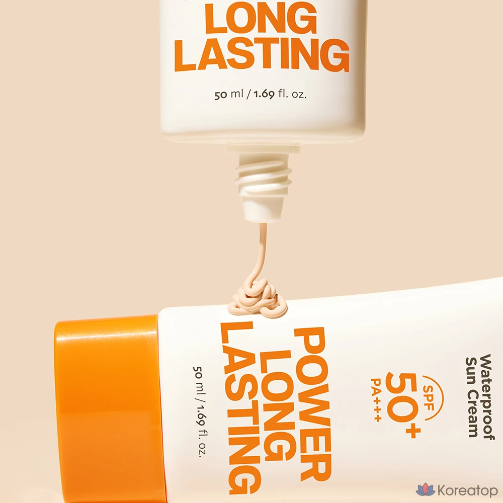 Солнцезащитный крем The Face Shop Power Long-Lasting Sun Cream SPF50+ PA+++, 50 мл, 1 шт.