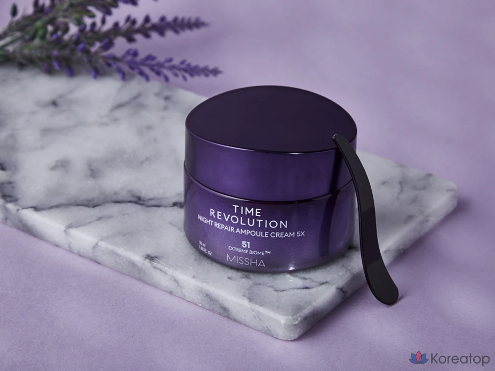 Набор Missha Time Revolution Night Repair из 2 предметов (5 шт.), 1 комплект.