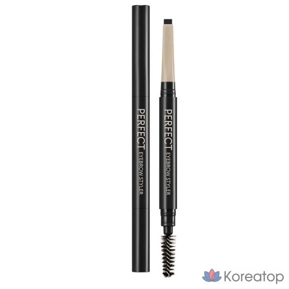 Карандаш для бровей Missha Perfect Styler, черный (BLACK), 1 шт.