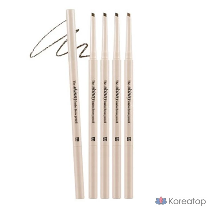 Карандаш для бровей MERZY the Skinny Embo, 0,07 г, SB2, цвет какао-коричневый, 1 шт.