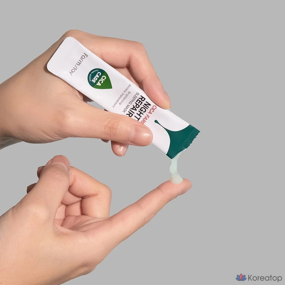 Ночная восстанавливающая маска для лица FarmStay Cica Palm Night Repair, 4 мл, 20 штук