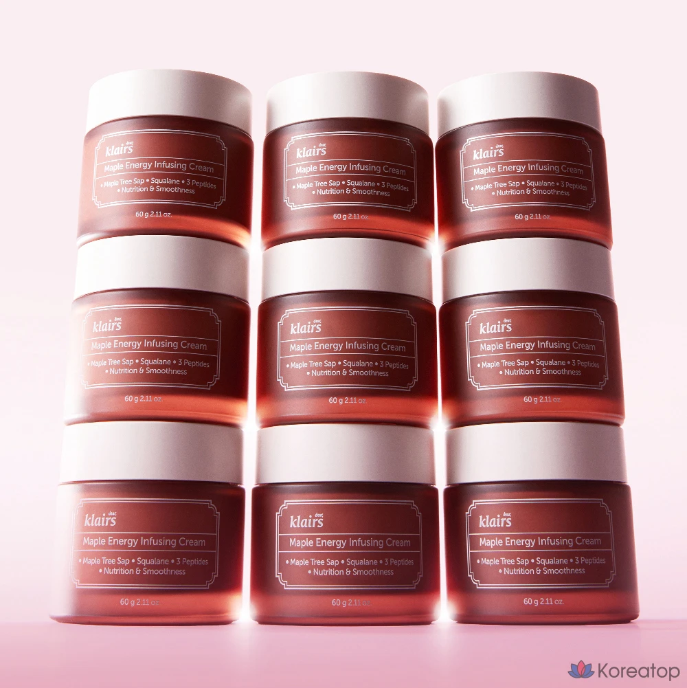 Крем для лица Dear, Klairs Maple Energy Infusing Cream, 60 г, 1 шт.