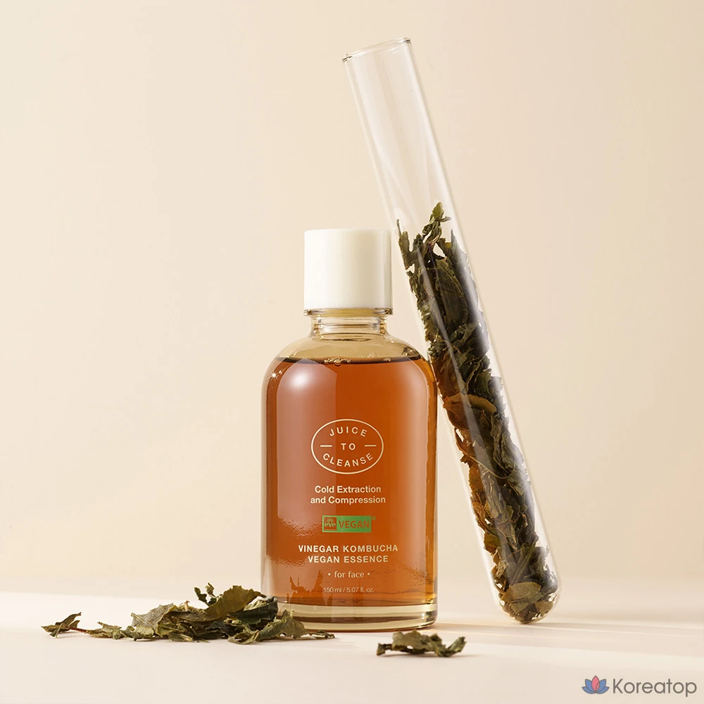 Очищающий сок на основе уксуса и комбучи, веганская эссенция, 1 шт., 150 мл