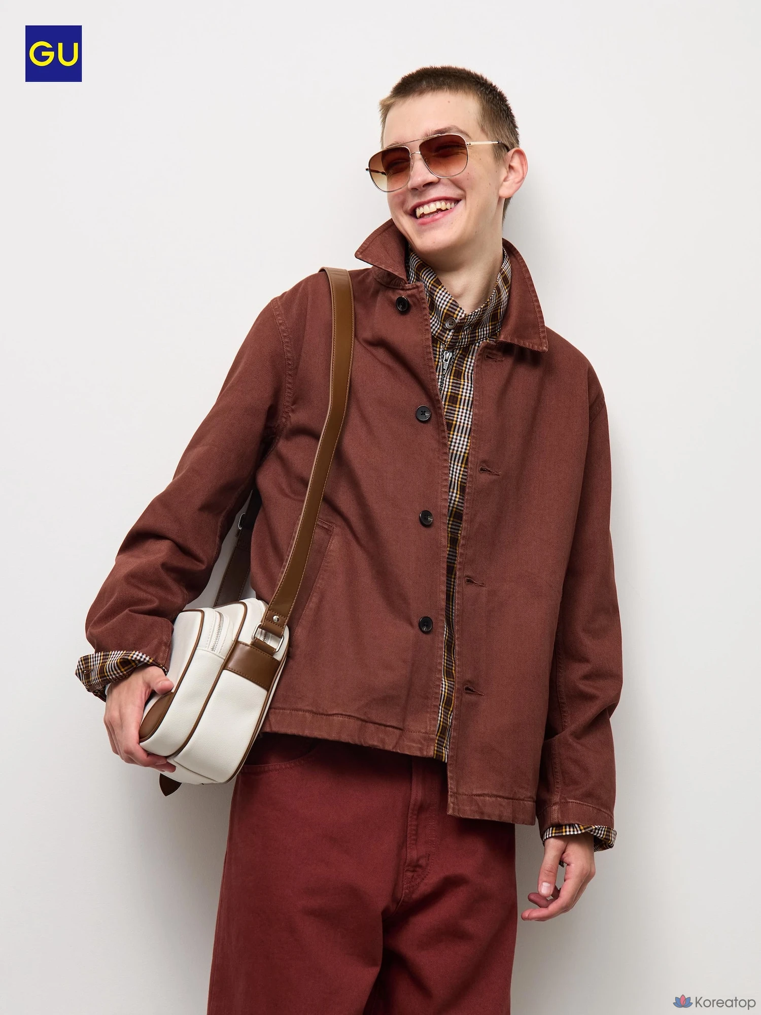 Джинсовая рабочая куртка Uniqlo Denim Work Jacket