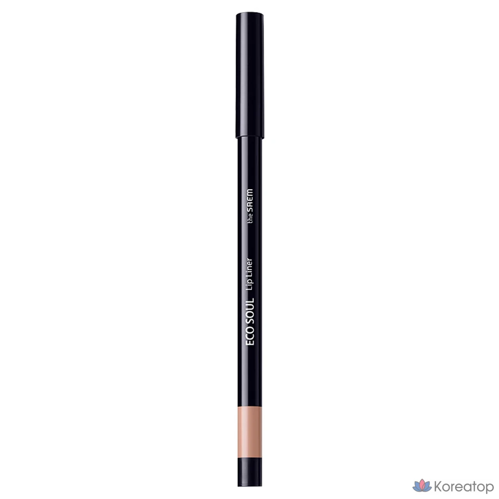 Карандаш для губ The Saem Eco Soul Lip Liner 0.2g, BE01 Soul Beige, 1 шт.