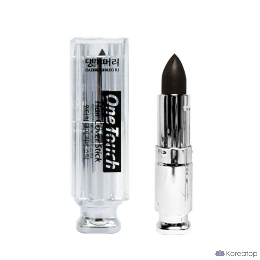 Накладные пряди для волос Danggi Meori One-Touch, 4 г, черные, 1 шт.