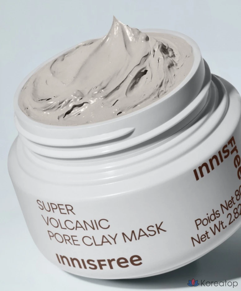 Маска для лица Innisfree Super Volcanic Pore Clay Mask, 80 г, 1 шт.
