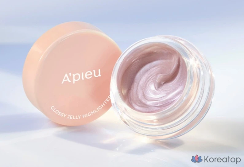 A'Pieu Juicy Pang Glossy Jelly Highlighter 3.8g, Pink Shell, 1 шт., фото 2