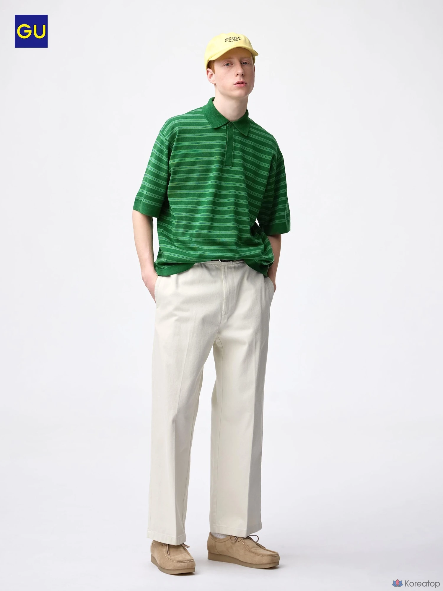 Брюки Uniqlo Twill Wide Straight Pants
