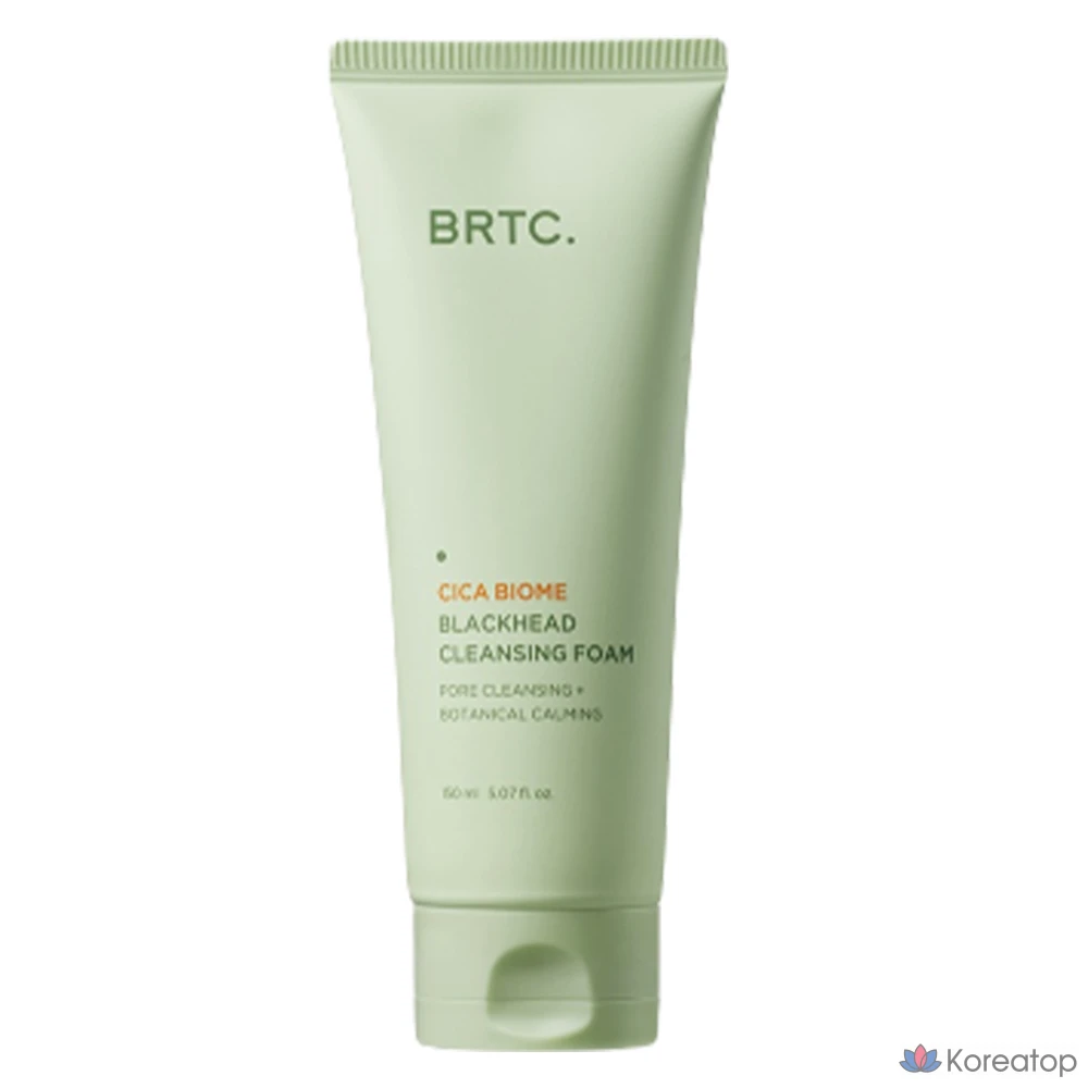 Очищающая пенка для лица BRTC Cica Biome от черных точек, 150 мл, 1 шт.