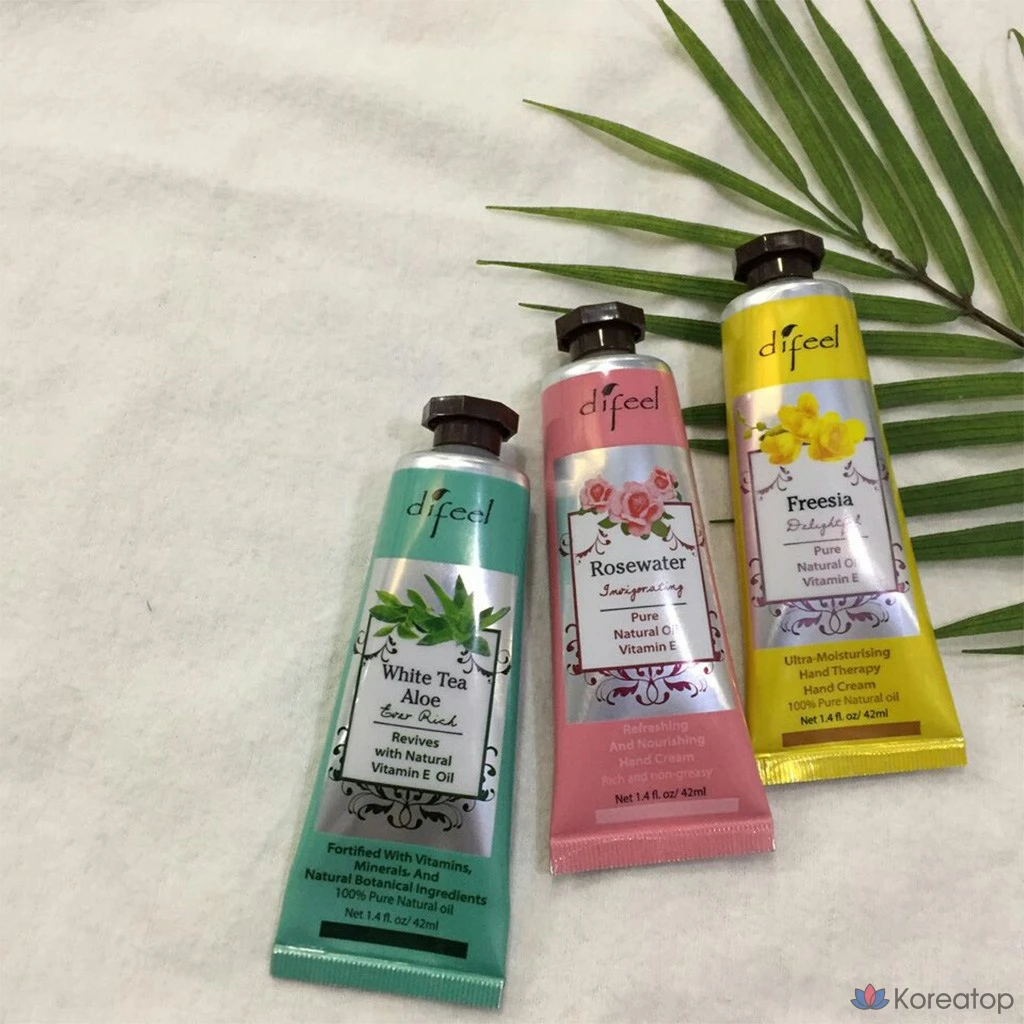 Крем для рук Difeel Nature, 12 видов, 40 г, 1 упаковка