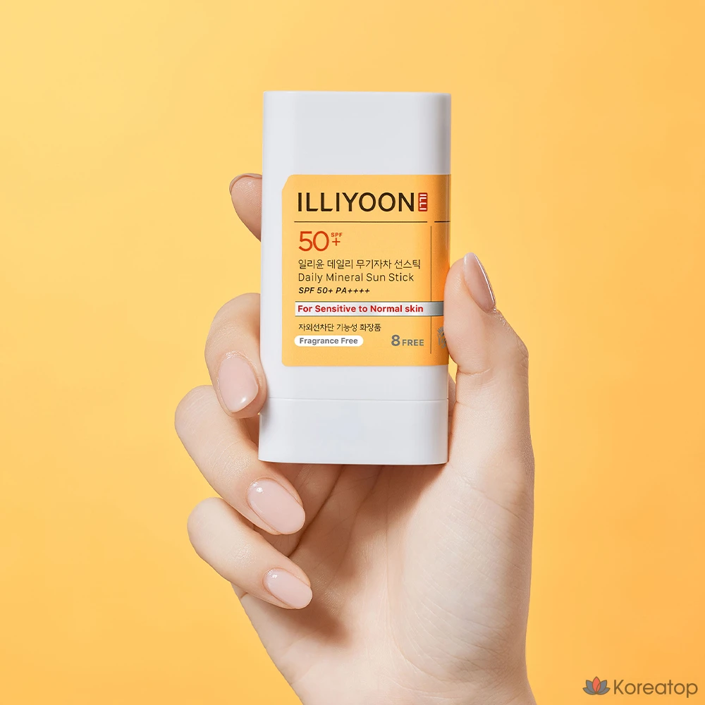 Солнцезащитный стик Illiyoon Daily Sunscreen Stick SPF50+ PA++++, 20 г, 1 шт.