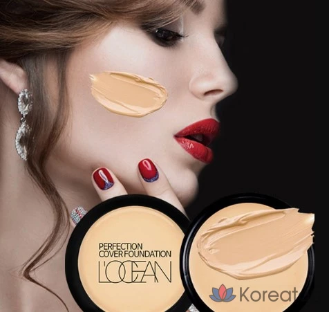 Тональный крем L'OCEAN Cover Foundation, № 11 Shining Beige, 1 шт., фото 3
