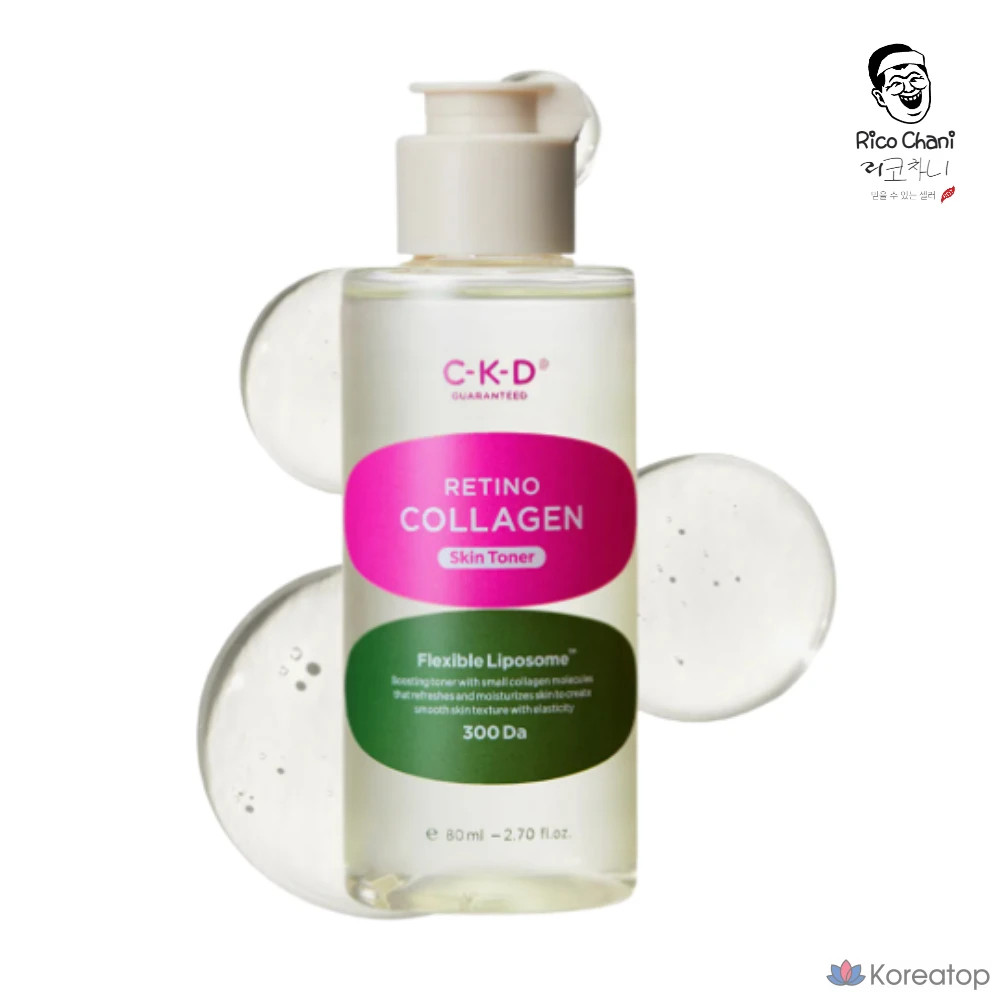 Тоник для кожи CKD Retino Collagen Low Molecular 300-Grade, 80 мл, 1 шт.