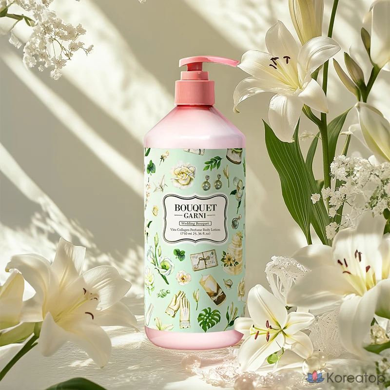 Bouquet Garni Vita Коллагеновый парфюмерный лосьон для тела, 1 шт., 750 мл