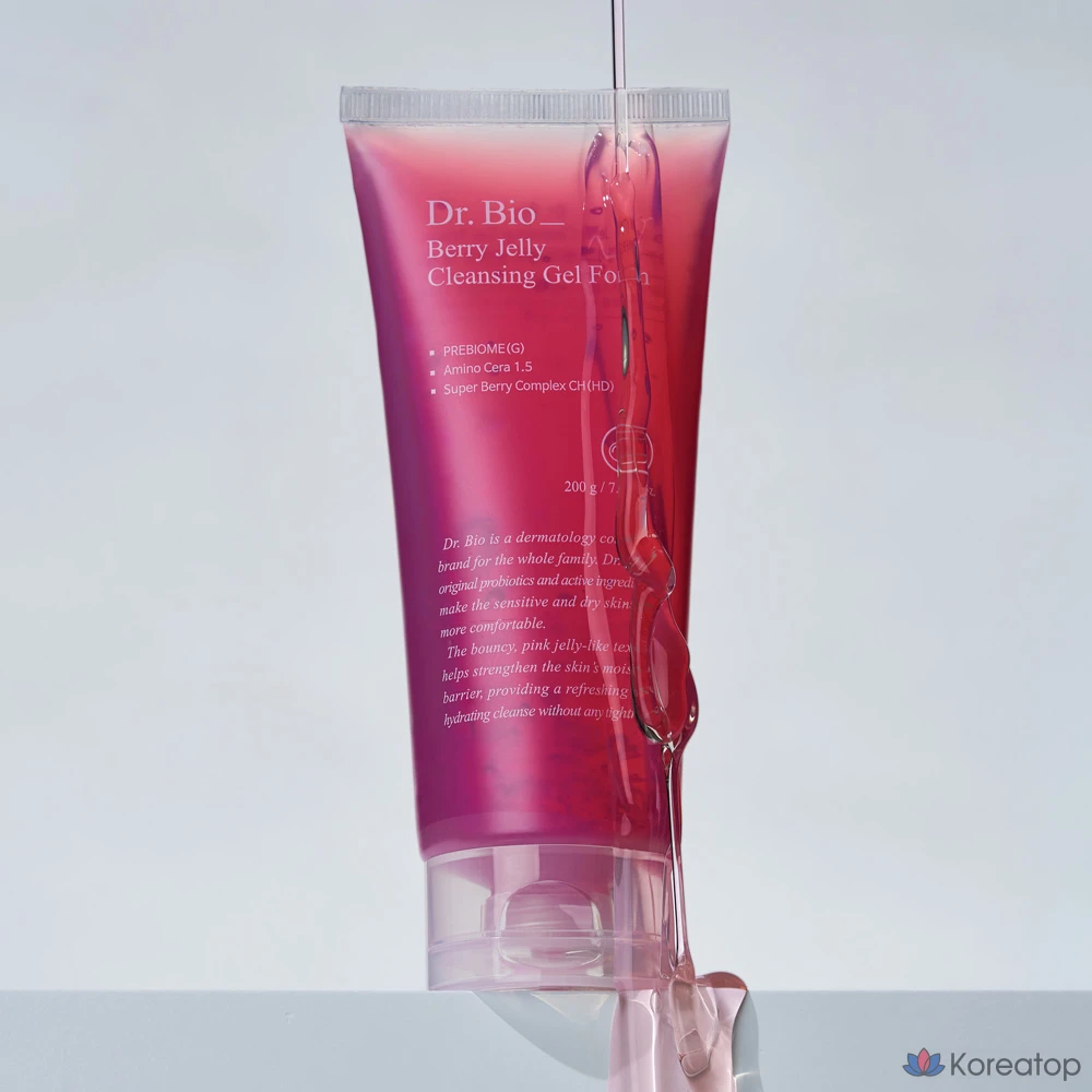 Очищающий гель-пенка Dr. Bio Berry Jelly, 1 шт., 200 г