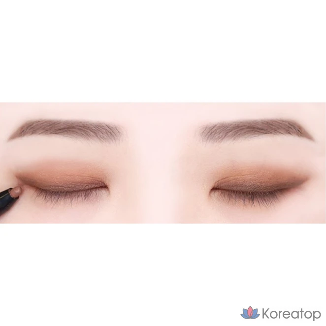 Гелевая подводка для глаз MERZY the First No-Fall, 0,5 г, цвет G6, мягкий коричневый, 1 шт., фото 4