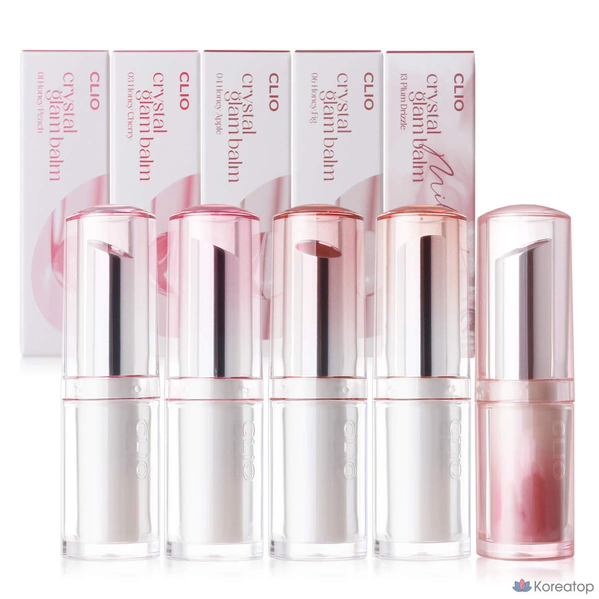 Бальзам Clio Crystal Glam 3,2 г, 1 шт., 04 Медовое яблоко