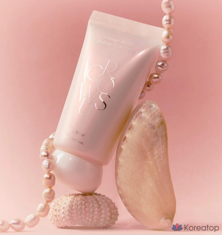 Парфюмерный крем для рук GROWUS Dew Rose, 50 мл, 1 шт.