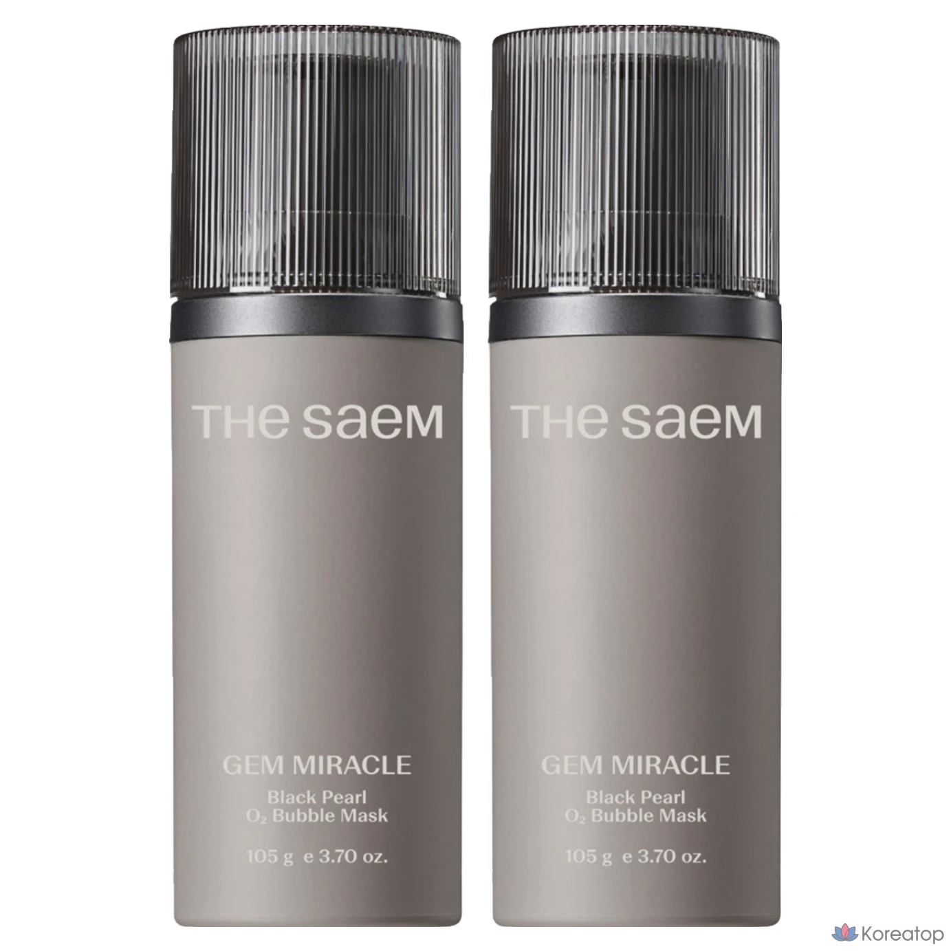 Пузырьковая маска для лица The Saem Gem Miracle Black Pearl O2, 1 упаковка, 2 упаковки