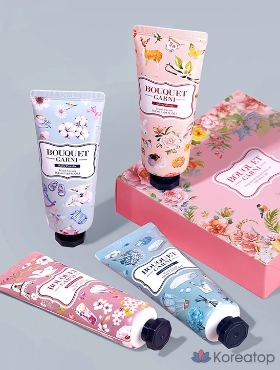 Набор для ухода Bouquet garni Hand Cream 4-piece Set, 6 шт., фото 3