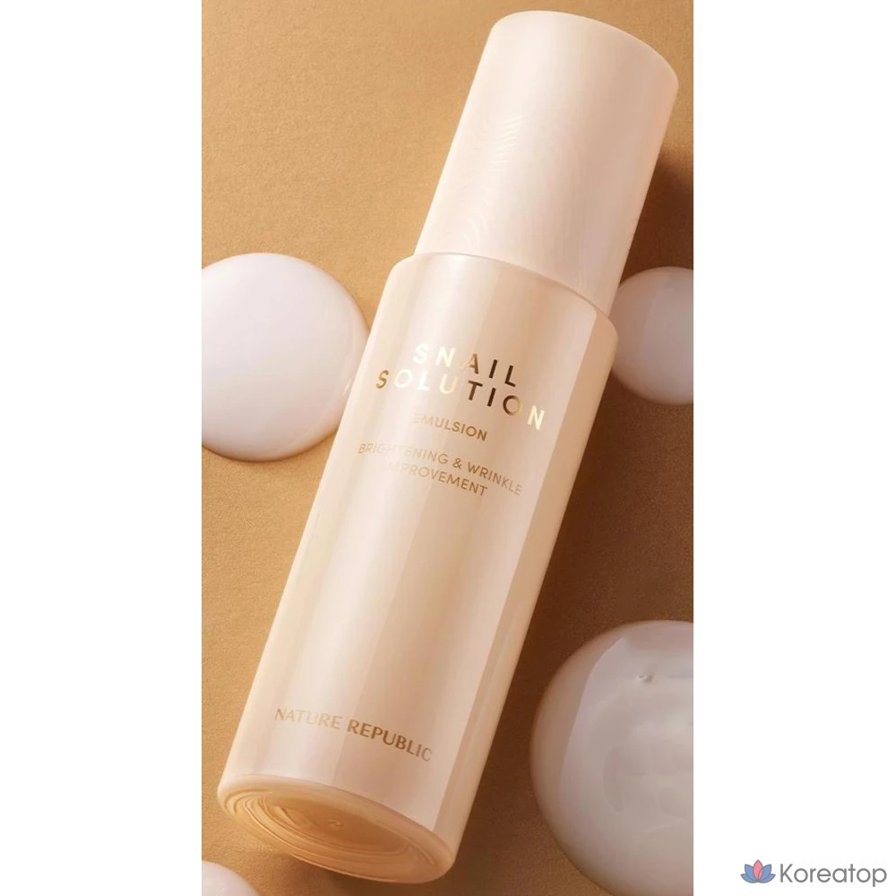 Эмульсия Nature Republic Snail Solution, 120 мл, 1 шт.