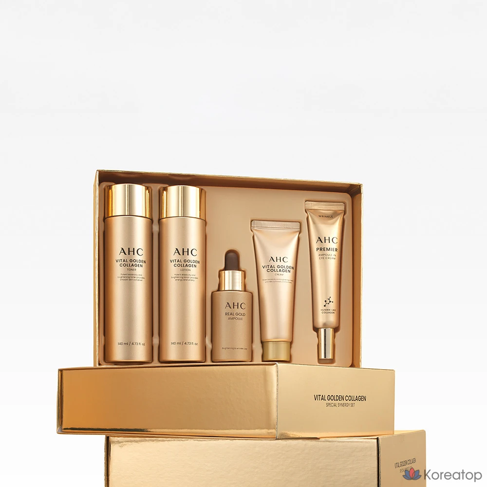 АХК жизненно Золотой коллаген особой синергии 5 комплектов, 3 комплекта, фото 7