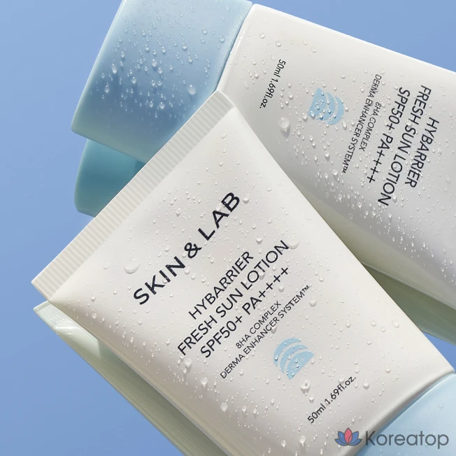 Солнцезащитный лосьон SKIN&amp;LAB High Barrier Fresh Sun Lotion SPF50+ PA++++, 50 мл, 1 шт.
