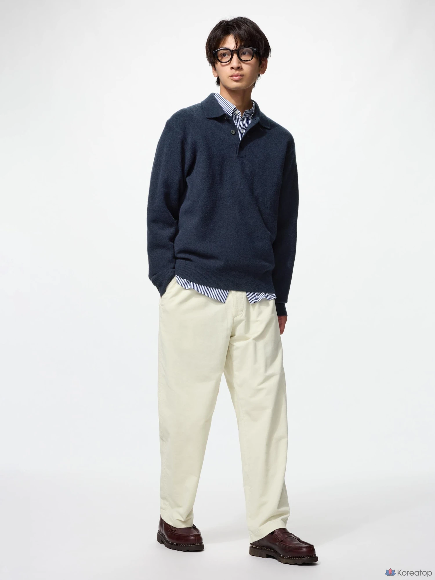 Брюки Uniqlo Corduroy Easy Ankle Pants