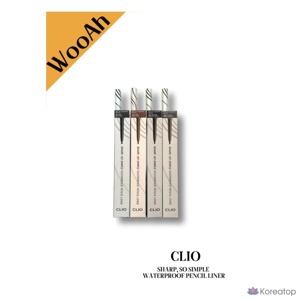 Водостойкий карандаш-лайнер Clio Sharp So Simple, 0,14 г, коричневый, 1 шт.