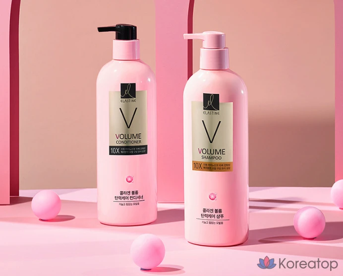 Шампунь Elastine Volume Firming Care 10X с цветочным мускусным ароматом, 680 мл, 1 шт., фото 3